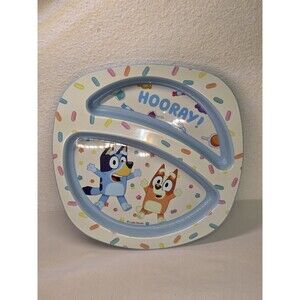 The First Years Bluey Plate Disney Blue And White Multicolor 2011